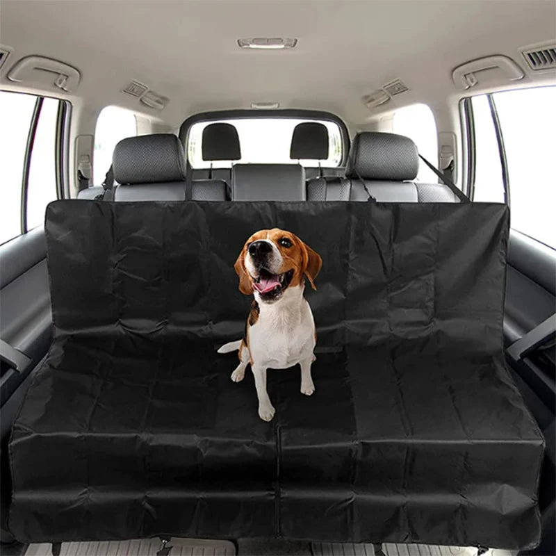 1pc/2pcs Waterproof 600D Oxford Cloth Dog Car Seat Cover Pet Travel Dog Carrier Car Trunk Mat SUV Cargo Liner For Dogs