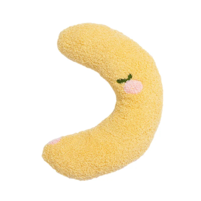 Fair Little Pillow for Cats Ultra Soft Fluffy Pet Calming Toy Half Donut Cuddler Joint Relief Sleeping Improve Machine Washable